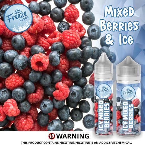 Icy Mixed Berries Advert